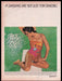 Danskin Swimwear 1980s Print Advertisement Ad 1980 Diving Board Model Fetch the Paper!
