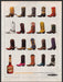 Dekuyper Cactus Juice Schnapps 1990s Print Advertisement Ad 1992 Cowboy Boots Fetch-the-Paper