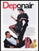 Dep Hair 1980s Print Advertisement Ad 1989 Totally 80s Legs Deponair Fetch the Paper!