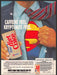 Diet Coke 1980s Magazine Print Advertisement Ad 1986 Caffeine Free Superman Fetch-the-Paper