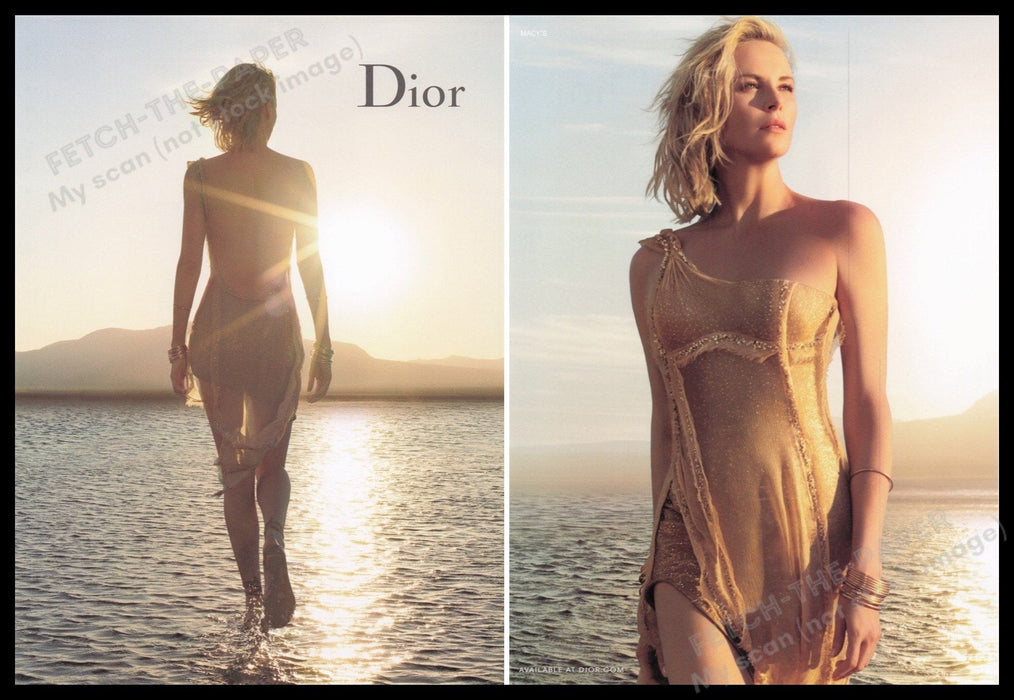 Dior 2000s Front/Back Print Advertisement Ad 2017 Fetch the Paper!