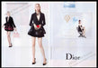 Dior 2010s Print Ad (2 page) 2013 Legs Fashion Mini Skirts Heels Pumps Dior