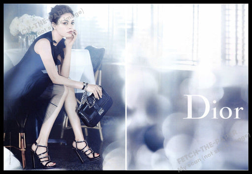 Dior 2010s Print Advertisement (2 page) 2012 Legs Fashion Handbags Dior