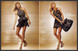 Dior Gisele Bundchen 2000s Print Advertisement (2 Page) 2009 Legs Bangs Fetch-the-Paper