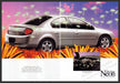 Dodge Neon 1990s Print Ad (2 pege) 1999 Bright Dandelion Blowing in the Wind Fetch-the-Paper