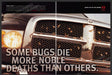 Dodge Ram 2000s Print Advertisement (2 page centerfold) 2001 Dead Bugs Fetch-the-Paper