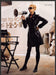 Elie Tahari Fashion 2000s Print Advertisement 2007 Legs Movie Set Megaphone Fetch-the-Paper