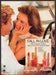 Elizabeth Arden Cosmetics 1980s Print Advertisement Ad 1988 "Fall in love" Fetch-the-Paper