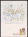English Leather Cologne 1990s Print Advertisement Ad 1997 Cartoon Illustration Fetch the Paper!