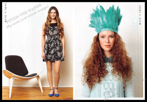 Eric + Lani Legs Girls Teens 2010s Magazine photo 2013 (Front / Back Page) Eric + Lani