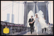 Estee Lauder Twin Towers Brooklyn Bridge 1980s Print Advertisement (2 pgs) 1988 Fetch the Paper!