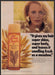 Faberge Organics 1970s Print Advertisement 1977 Blonde Hair Super Shine Fetch-the-Paper