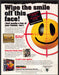 Faceball "Have a Nice Day" Video Game 1990s Print Advertisement 1992 Faceball