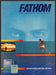 Fathom 1990s Print Advertisement 1990 Running Man (Not the cologne) Fathom