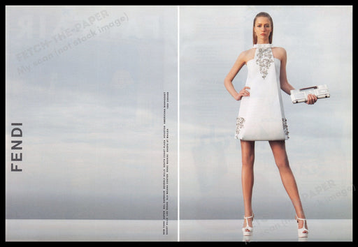 Fendi 2000s Print Advertisement (2 pgs) 2007 Fetch the Paper!