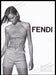 Fendi Clothing 1990s Print Advertisement Ad 1996 Body Legs Fetch the Paper!