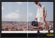 Fendi Fashion Handbags 2000s Print Advertisement Ad (2 pages) 2013 City Legs Fetch the Paper!