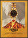 Fendi Timepieces Watch 1990s Print Advertisement 1990 Sculpture Fetch-the-Paper