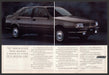 Fiat Croma Car 1980s Print Advertisement (2 pages) 1987 Breeds a sense of style Fetch-the-Paper