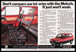 Fiat Panda Car 1980s Print Advertisement (2 pages) 1982 British Fetch the Paper!