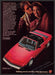 Fiat X1/9 Sportscar 1980s Print Advertisement 1982 Red Couple Fetch-the-Paper