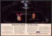 Ford 1980s Print Advertisement (2 page Centerfold) 1983 Isn't afraid of the dark Fetch-the-Paper