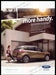 Ford Escape 2010s Print Ad 2013 "Your foot just got a little more handy" Ford Escape