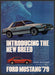 Ford Mustang 1970s Print Advertisement 1979 "The new breed" Fetch-the-Paper