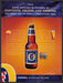 Foster's Beer 2000s Print Advertisement 2001 Founded by Convicts Felons Thieves Fetch-the-Paper