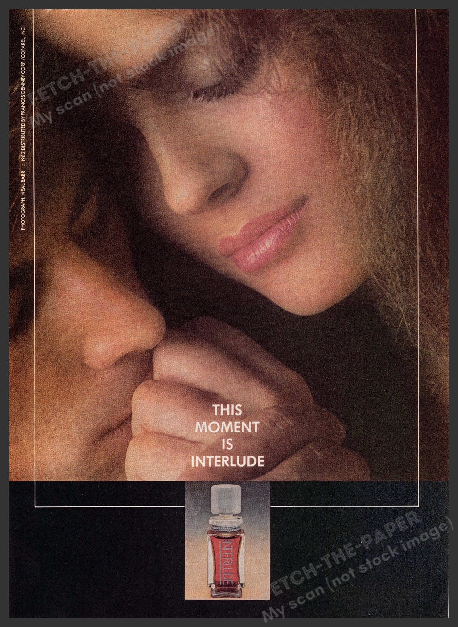 Frances Denney Interlude 1980s Print Ad — Fetch-the-Paper