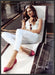 Franco Sarto Footwear 2010s Print Advertisement 2013 Legs Lounge Deck Chair Fetch-the-Paper