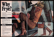 FRYE Cowboy Boots 1980s Print Advertisement (2 pages) 1980 Fetch the Paper!