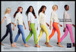 Gap "Be Bright" 2010s Print Advertisement (2 page) 2013 Girls Legs Rainbow Jeans Gap