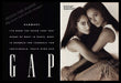 Gap Clothing Diana and Tracee Ross 1990s Print Advertisement (2 Pg) 1991 Fetch-the-Paper