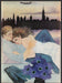 Garie Blackwell Artist 1980s Magazine Illustration 1982 Couple Cityscape Plane Fetch-the-Paper