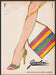 Garolini Shoes 1980s Print Advertisement 1986 Leg Illustration Fetch-the-Paper