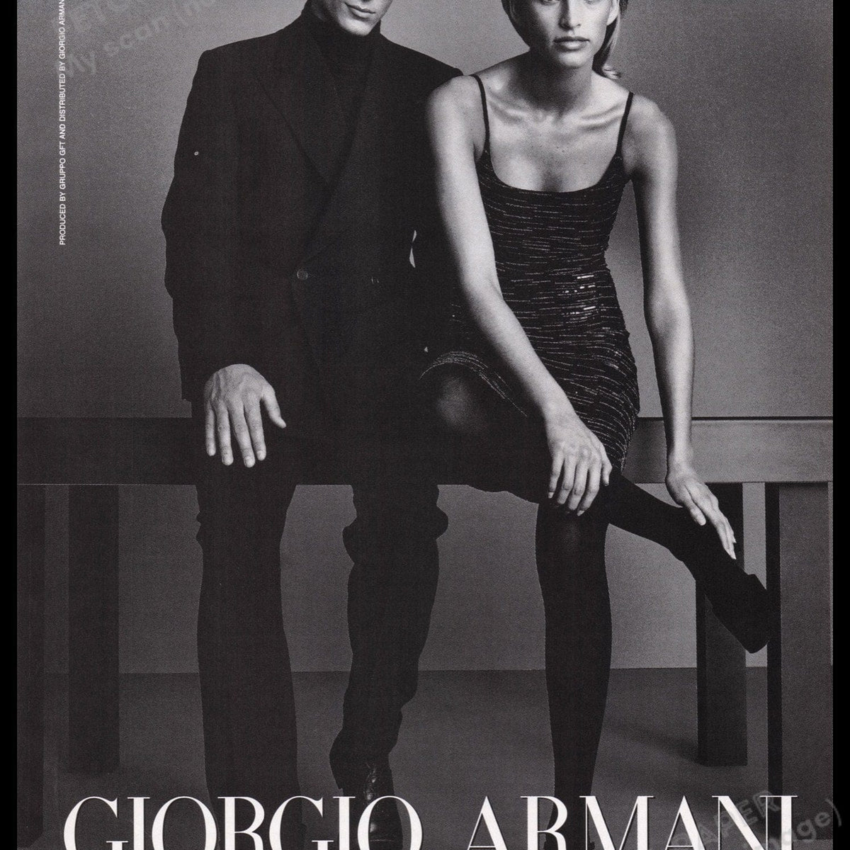 Giorgio Armani 1997 Le Collezioni Ad - Sexy 1990s Models — Fetch