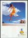 Giorgio Beverly Hills 1990s Print Advertisement 1994 Wings Legs Lady Rising Up Fetch-the-Paper