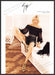 Giuseppe Zanotti Anja Rubik 2000s Print Advertisement 2013 Legs Bench Seat Fetch-the-Paper