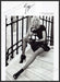 Giuseppe Zanotti Shoes 2000s Print Advertisement Ad 2013 Fishnet Legs Stoop Fetch the Paper!