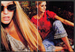 Gucci Liisa Winkler 1990s Print Ad (2 page) 1999 Fashion Photo Shoot Fetch-the-Paper