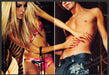 Gucci Liisa Winkler 1990s Print Advertisement (2 page) 1999 Woman Men's Abs Fetch-the-Paper