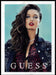 Guess 2010s Magazine Print Ad 2013 Sandrah Hellberg Mole Sexy Brunette Guess