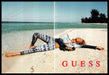 Guess 2010s Print Advertisement (2 pages) 2013 Gigi Hadid Beach Guess