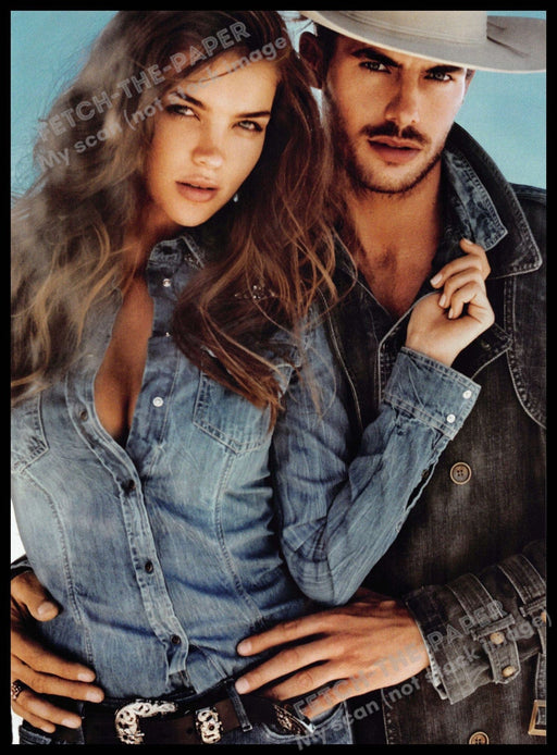 Guess 2010s Print Advertisement 2013 Natasha Barnard "Freedom is found" Guess