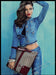 Guess 2010s Print Advertisement 2013 Sandrah Hellberg Handbag Stomach Guess