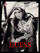 Guess Shana Zadrick 1990s Print Advertisement Ad 1991 Sitting in Car Fetch-the-Paper