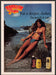 Hawaiian Tropic 1980s Print Advertisement 1984 Tan Skin Bikini Beach Rocks Fetch-the-Paper