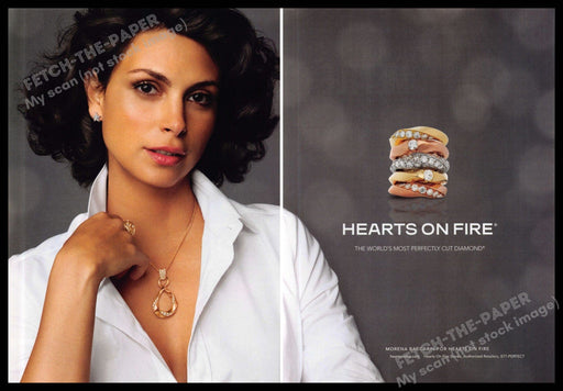 Hearts of Fire 2010s Print Advertisement (2 page) 2013 Morena Baccarin Hearts on Fire