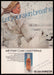 Helena Rubinstein 1970s Print Advertisement 1977 Samoyed Dog Winter Snow Helena Rubinstein